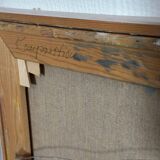 Swedish Oil on Canvas – “Autumn Landscape” by Ulf Tedenstig (1937–1999