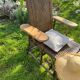 Transat chaise longue rotin