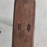 Pair of solid oak benches