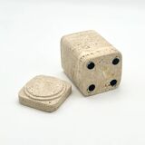 Travertine box, 1970