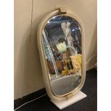 Impressive “Torciglione” Murano Glass Wall Mirror in Barovier Style