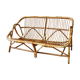 Banquette en rotin vintage