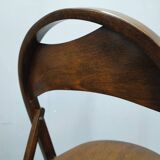 Pair of Bauhaus Folding Chairs B751 by Ligna, Czechoslovakia 1930s