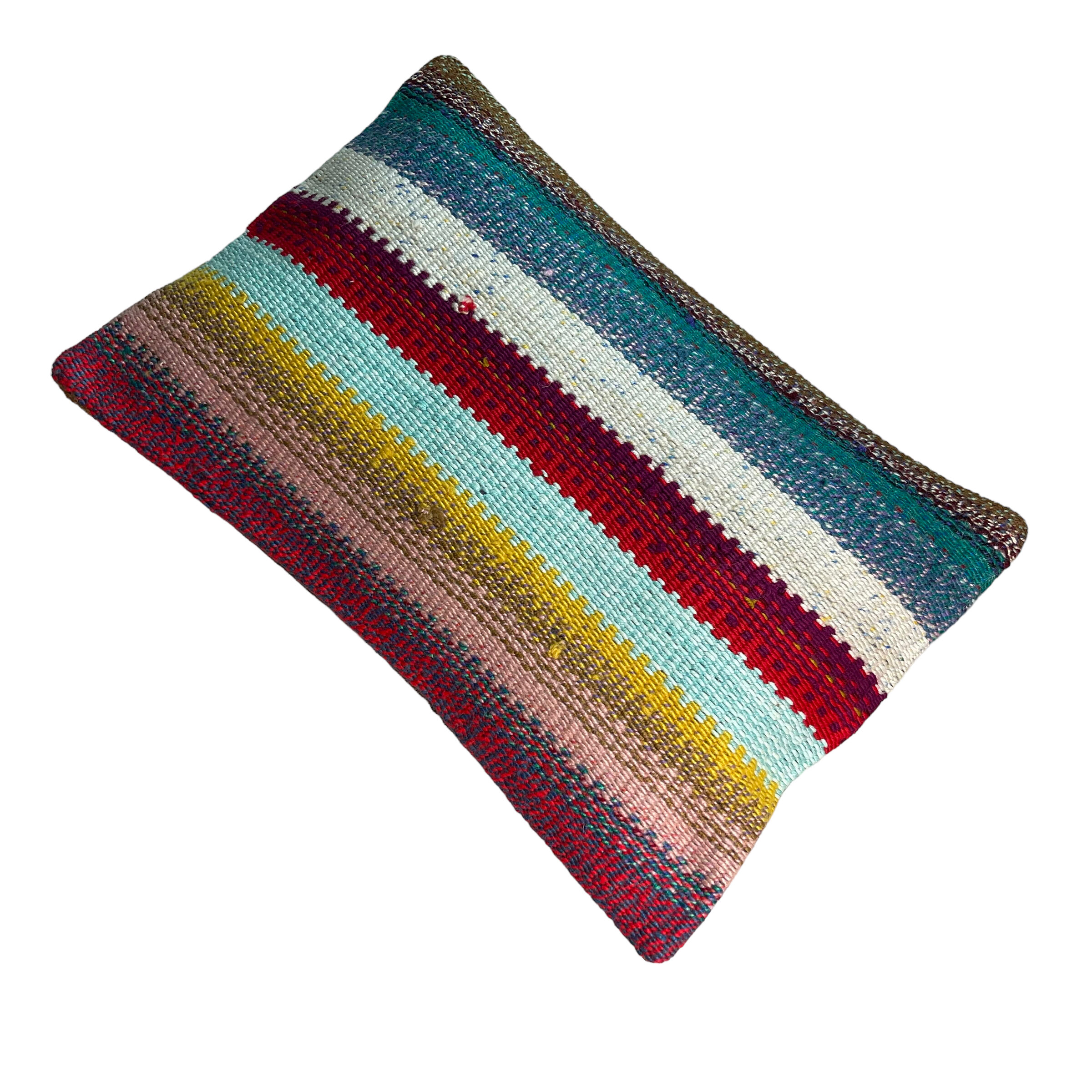 Vintage turkish handmade cushion cover , 30 x 50 cm