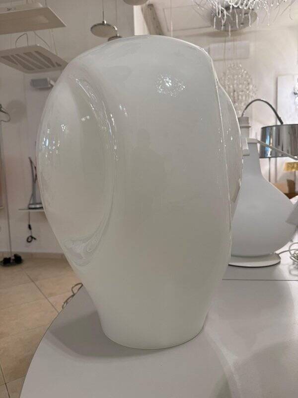 Large Munega Table Lamp in Murano Glass by Luciano Vistosi, 1980s