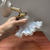 Art Deco tulip wall light