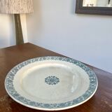 Antique Gien ironstone dish, Arabesque pattern