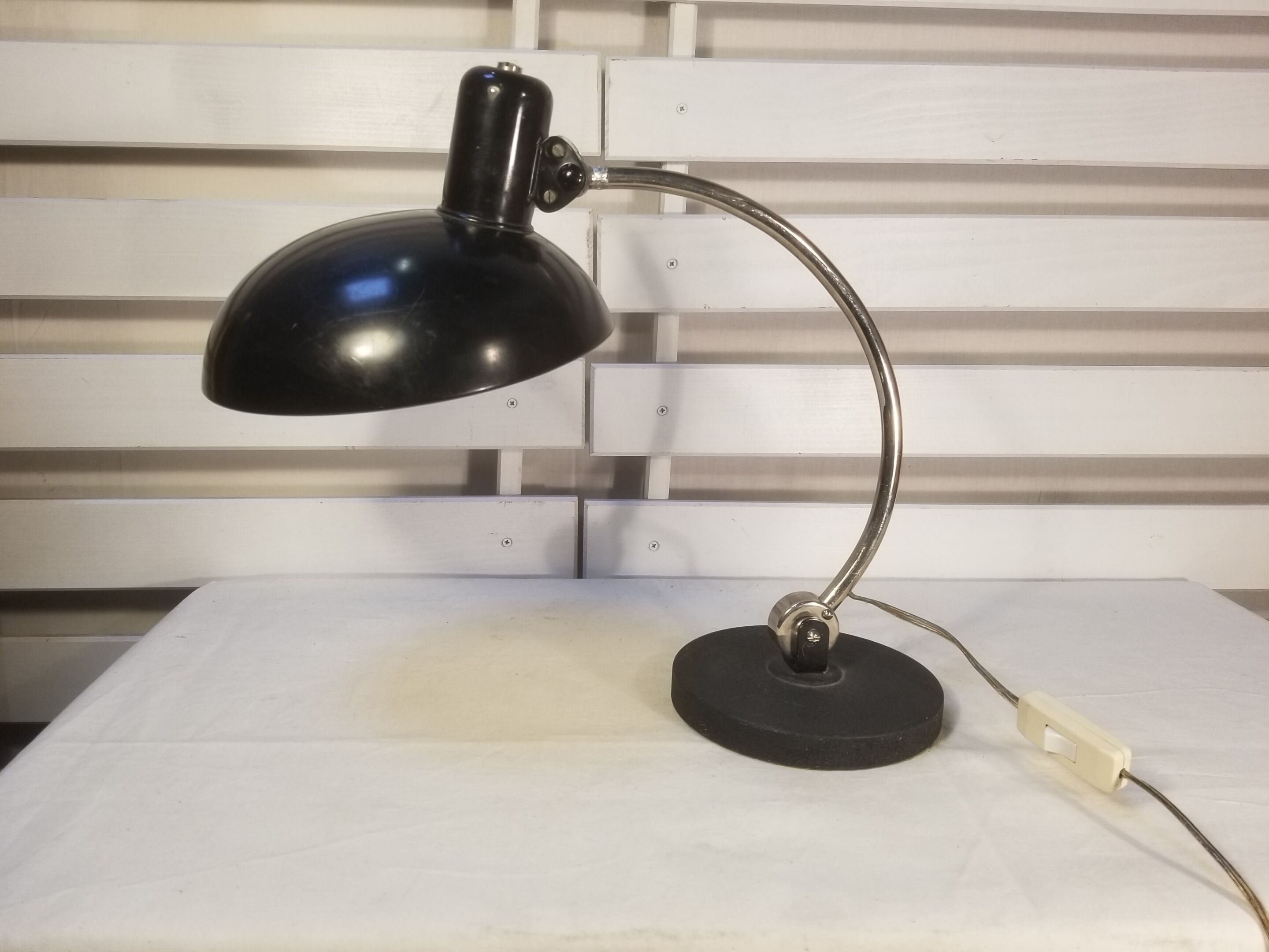 Vintage articulated desk lamp - 50s
