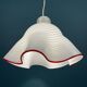 Murano glass Fazzoletto pendant, Italy, 1970s