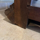 Console or turned wooden service table