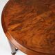 Luxurious Art Deco coffee table in root wood veneer, France, 1930s
