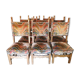 Lot de 8 chaises