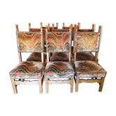 Lot de 8 chaises