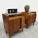 Rare Italian vintage design nightstands