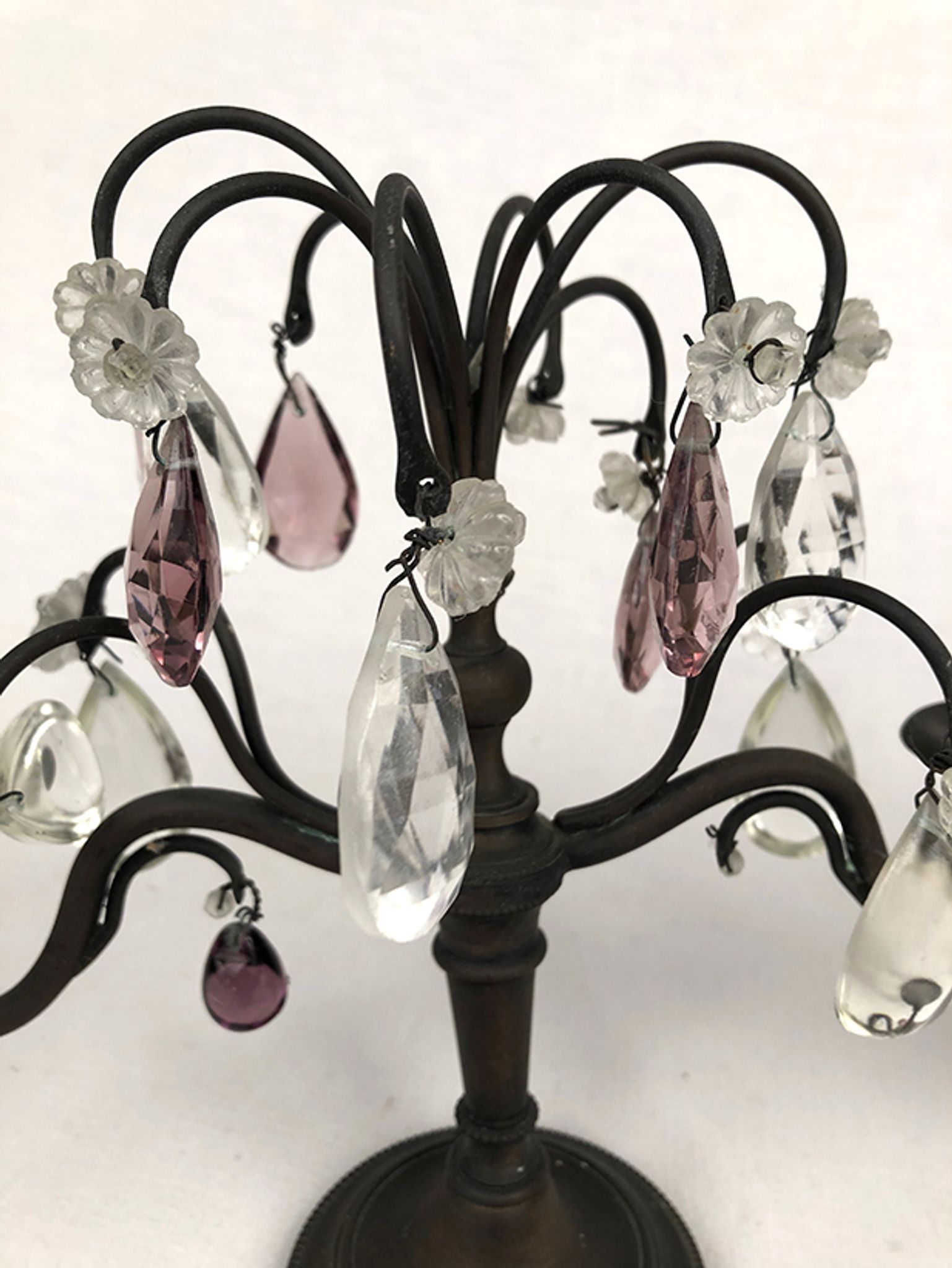 Pair of giraffes with tassels