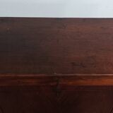 Louis Philippe secretary in oak and burr walnut