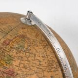 Globe terrestre rotatif vintage (vers 1950)