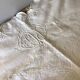 White cotton bedspread