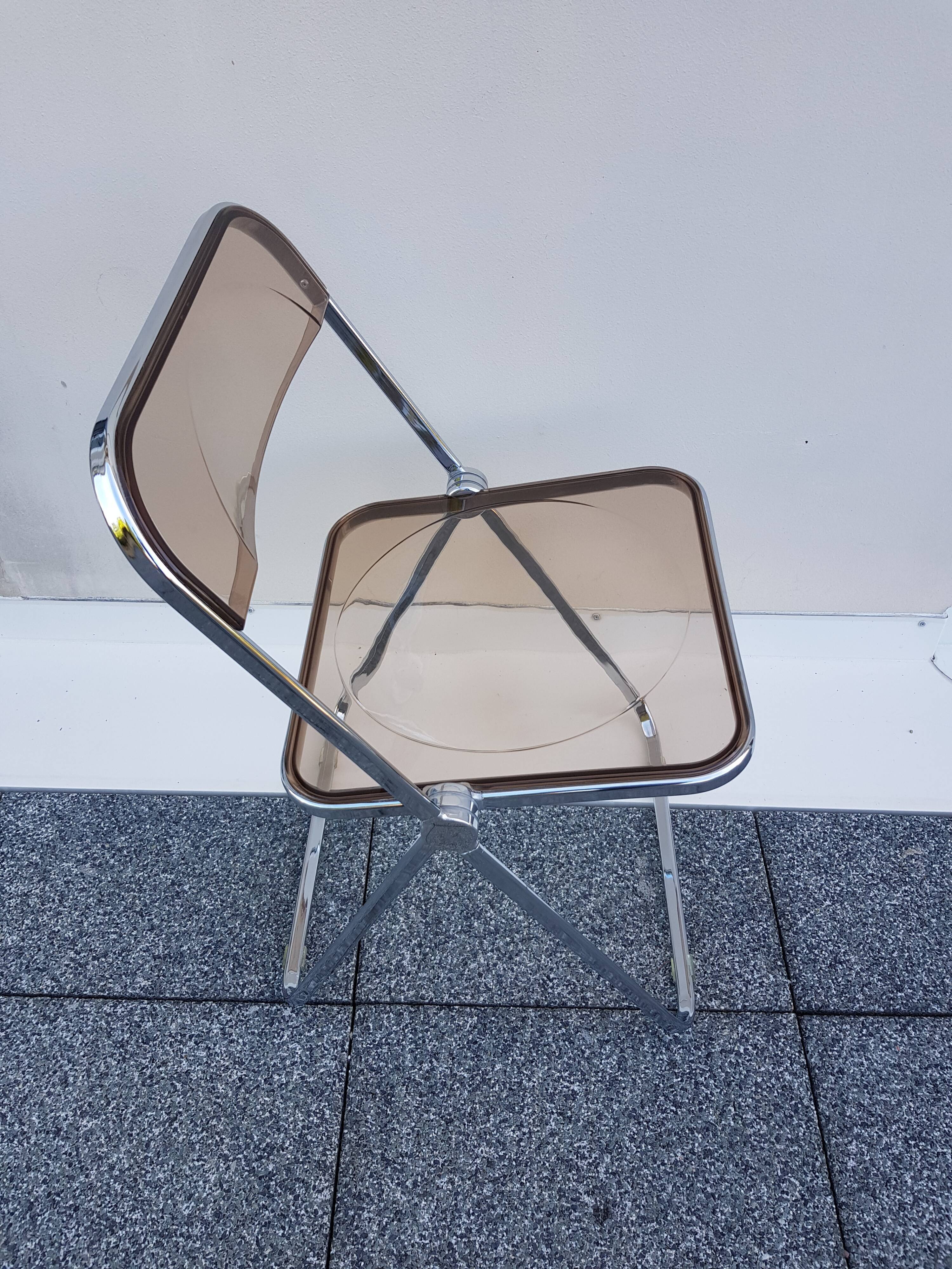 Plia Chair By Giancarlo Piretty Edition Anonima Castelli