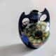Handled Vase Gouda - Decor "Zonnebloem" (Sunflower) - Netherlands, 1930/50