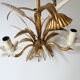 lampe lustre en metal vintage Kogl Hans design 1970 épis de blé