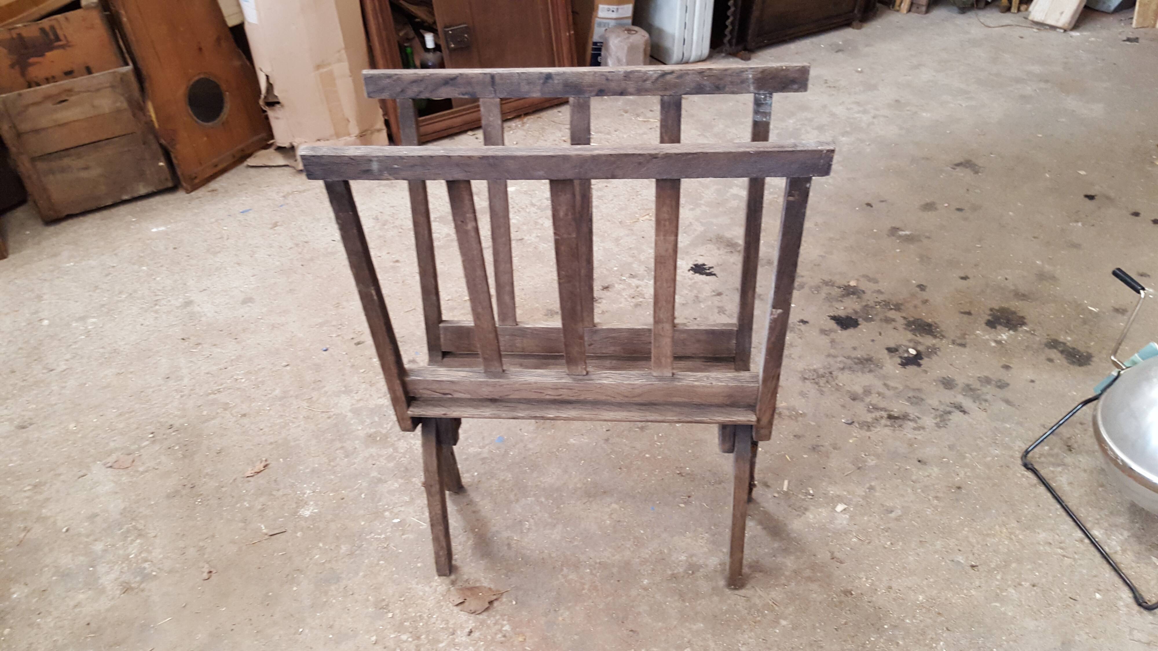 Wearing for 19th century oak paintings