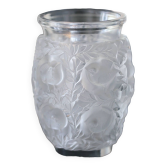 Lalique crystal vase bagatelle model
