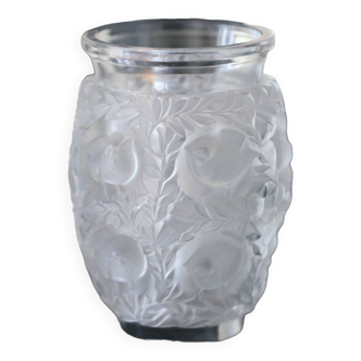 Lalique vase en cristal modèle Bagatelle