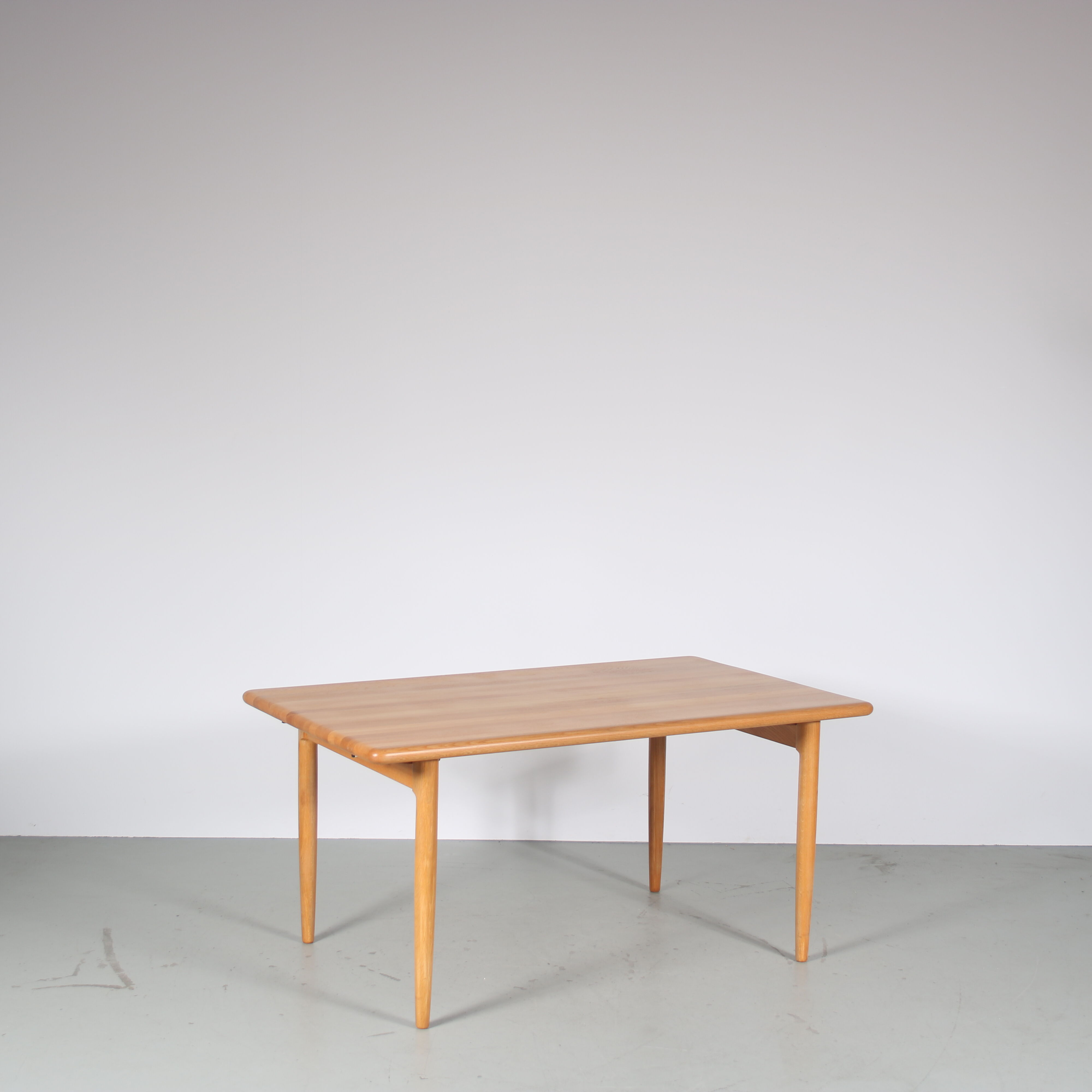 1970s Oak wooden dining set by Moller, Denmark