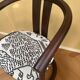 Chinese style chair, renovated & upholstered with Tigermountain by Dedar
