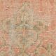 5x9 Soft Vintage Oushak Handmade Area Rug, 145x272 Cm