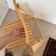 Wooden folding chair