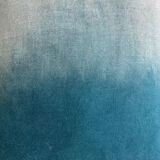 Paire de coussins velours turquoise