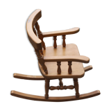 Vintage children's rocking chair