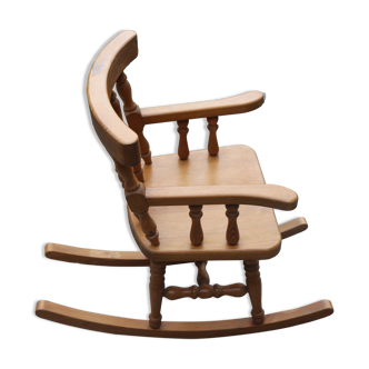 Rocking chair enfant vintage