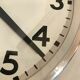 Industrial Brillie clock 25 cm functional vintage