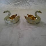 Swan salt and pepper shaker set