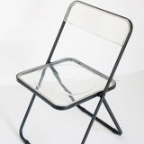 Set of 4 vintage folding chairs published by Stua, Spain 1980.