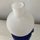 Vintage lamp of the 70s in ceramic and opaline