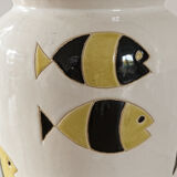 Vintage fish vase