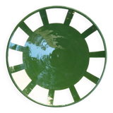Assiette moyenne - SOL bordure vert
