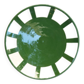 Assiette moyenne - SOL bordure vert