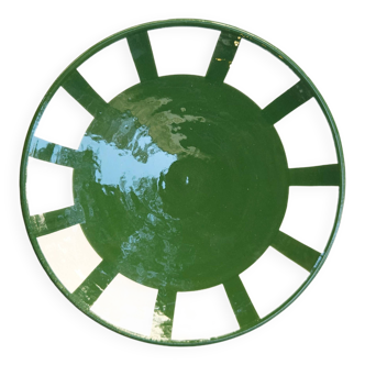 Medium plate - SOL green border