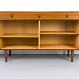 Walnut Sideboard with Drawers by Bertil Fridhagen for Bodafors, 1961