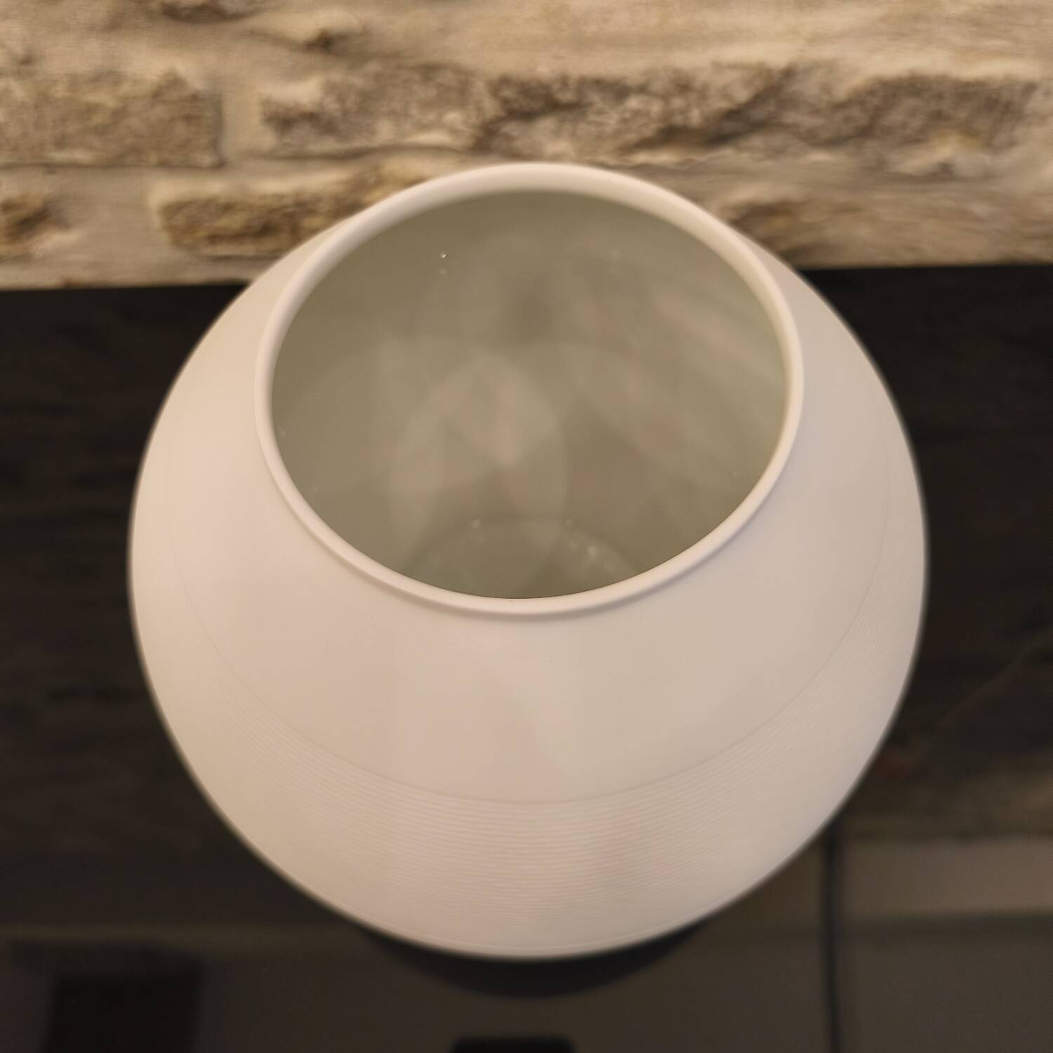 Nereides porcelain vase, Jean Pierre Hamard, Bernardaud 1988