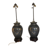 Pair of Art Deco lamps