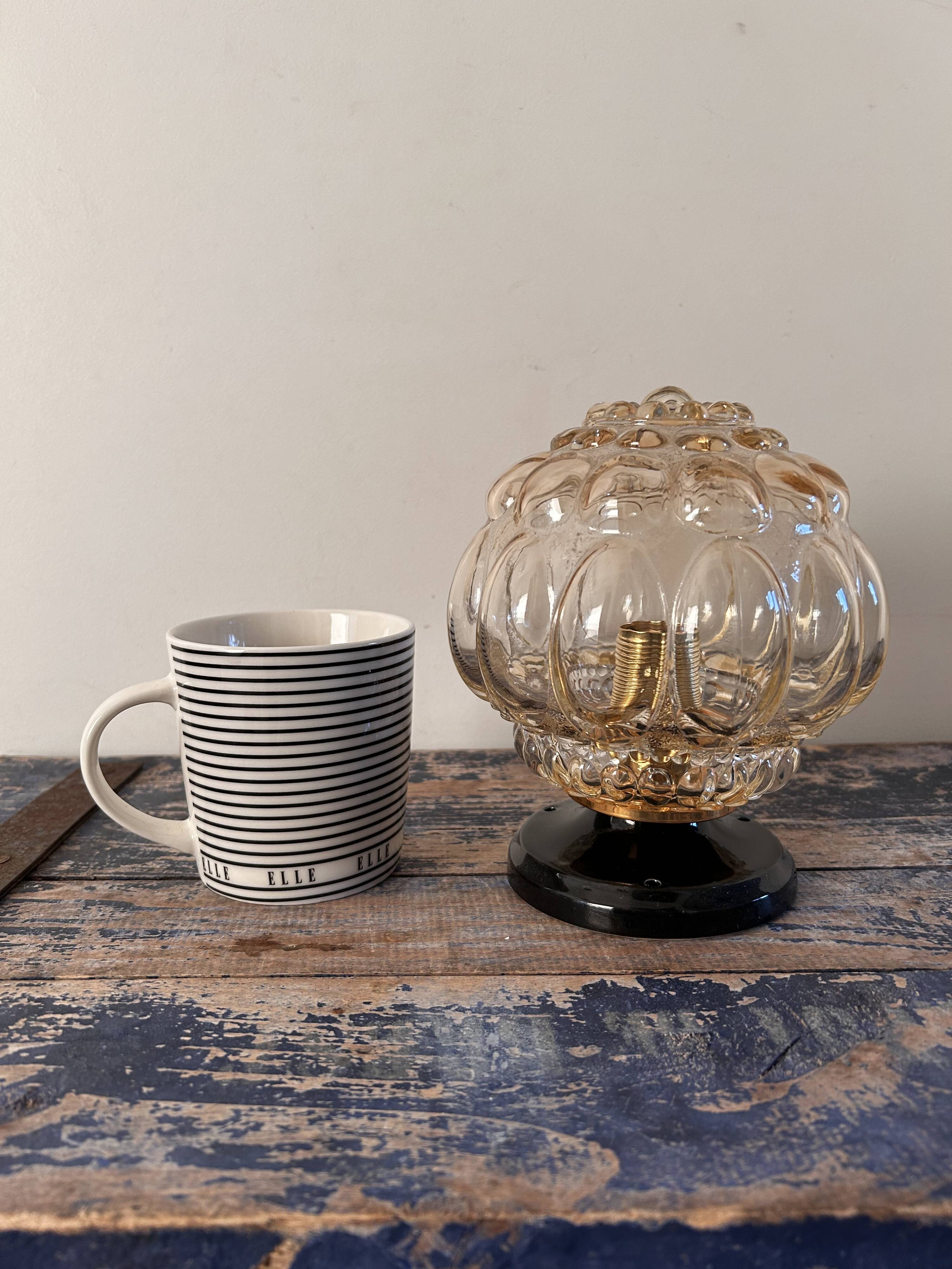 Tynell type glass wall or ceiling light