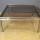 Table Basse carrée par Guy Lefèvre pour la maison Jansen vers 1970