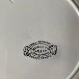 Flat plate Creil and Montereau XIXth