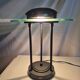 Lampe Saturne noire postmoderne de Robert Sonneman SMC Boxford